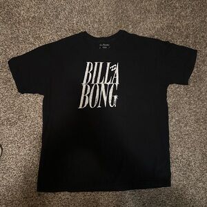 Billabong Mens Black Graphic Tee